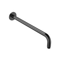 Hotbath Wandarm Ace 42 cm Gepolijst Zwart PVD