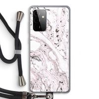 Mengelmoes: Samsung Galaxy A72 5G Transparant Hoesje met koord