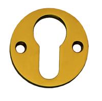 RVS stuk-plaatje plat 42mm