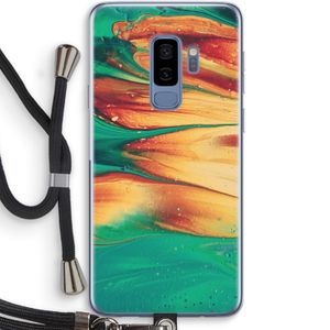 Green Inferno: Samsung Galaxy S9 Plus Transparant Hoesje met koord