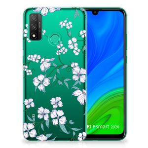 Huawei P Smart 2020 Uniek TPU Case Blossom White