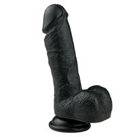 Realistische Dildo Met Balzak- 17,5 cm - thumbnail