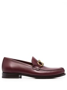Ferragamo mocassins à plaque Gancini - Violet