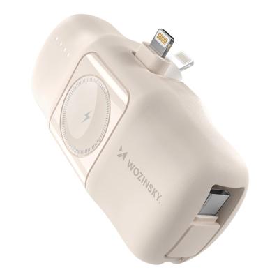 Wozinsky Mini Lightning Powerbank 5000mAh - Beige