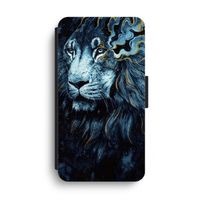 Darkness Lion: iPhone XS Max Flip Hoesje