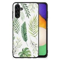 Samsung Galaxy A13 5G | A04s Bloemen Hoesje Leaves Samsung Galaxy A13 5G | A04s Bloemen Hoesje Leaves