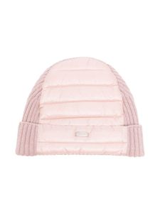 Herno Kids bonnet à empiècements matelassés - Rose