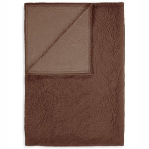 Essenza Plaid Roeby Chocolate-220 x 265 cm