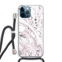 Mengelmoes: iPhone 12 Pro Transparant Hoesje met koord