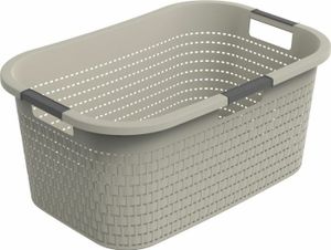 Rotho wasmand 40 liter country cappuccino