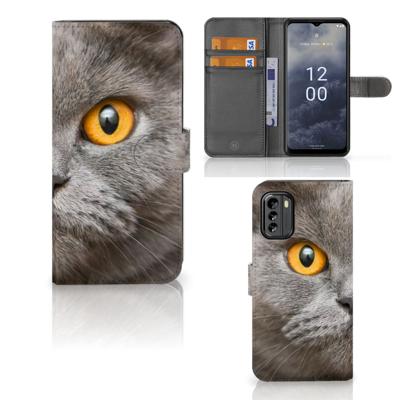 Telefoonhoesje | Met pasjeshouder | Nokia G60 Britse Korthaar