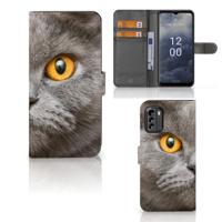 Telefoonhoesje | Met pasjeshouder | Nokia G60 Britse Korthaar