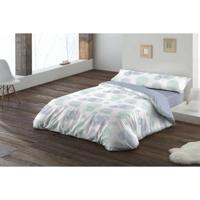 Dekbedovertrek set Hosteline SCRATCH Mauve Bed van 150 3 Onderdelen