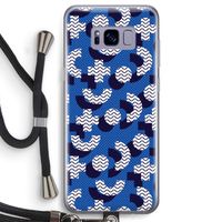 8-bit N°5: Samsung Galaxy S8 Transparant Hoesje met koord