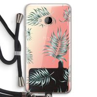 Simple leaves: HTC U Play Transparant Hoesje met koord