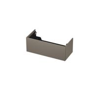 INK - Onderkast 1 Lade Push 2 Open Bestaande Uit - 1000x450x376 Mm - Mat Taupe