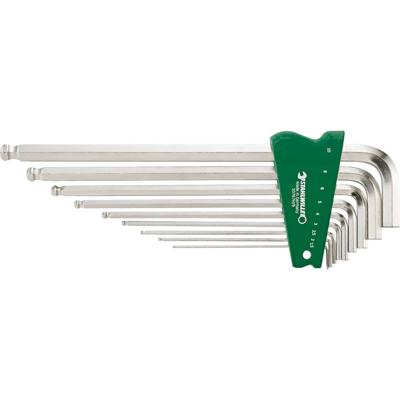 Stahlwille 10771/8 SATZ KUGELKOPF-WINKELSCHRAUBENDREHER TORX 8TLG. Haakse schroevendraaier