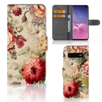 Hoesje voor Samsung Galaxy S10 Bloemen - thumbnail