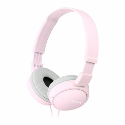Oordopjes Sony MDRZX110P Roze Extern, voor over het oor Inclusief kabel