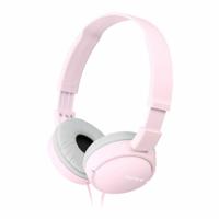 Oordopjes Sony MDRZX110P Roze Extern, voor over het oor Inclusief kabel - thumbnail