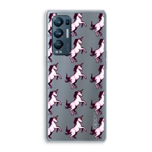 Musketon Unicorn: Oppo Find X3 Neo Transparant Hoesje