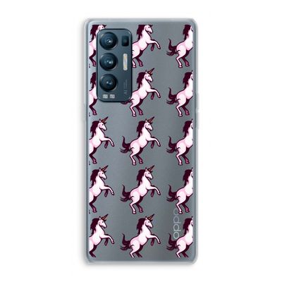 Musketon Unicorn: Oppo Find X3 Neo Transparant Hoesje