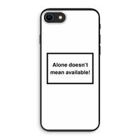 Alone: iPhone SE 2020 Biologisch afbreekbaar hoesje