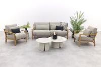 4 Seasons Lucas/Velora stoel-bank loungeset - 5-delig - thumbnail