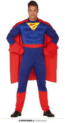Superman Jumpsuit Volwassenen