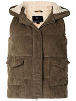 Unreal Fur gilet matelassé Berkeley - Marron - thumbnail