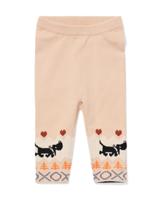 HEMA Takkie newborn legging lichtbruin (lichtbruin)