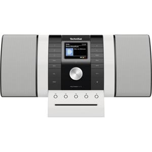 TechniSat MULTYRADIO 4.0 SE, schwarz/weiß Internetradio DAB+, VHF (FM) Zwart, Wit