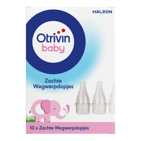 Otrivin Baby Wegwerpdopjes bij Otrivin Baby Aspirator neusjesreiniger