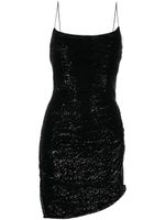 GAUGE81 robe courte Perry à sequins - Noir