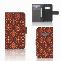 Samsung Galaxy Xcover 3 | Xcover 3 VE | Telefoon Hoesje | Batik Brown