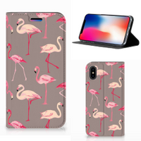 Apple iPhone X | Xs Hoesje maken Flamingo