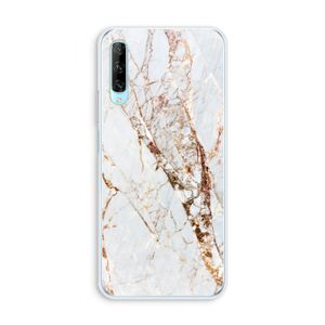 Goud marmer: Huawei P Smart Pro Transparant Hoesje
