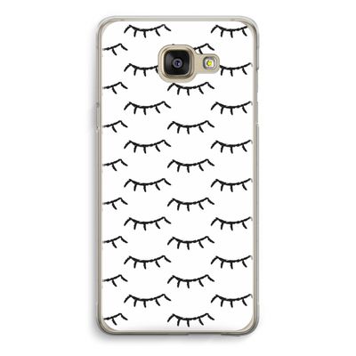 Wimpers: Samsung Galaxy A5 (2016) Transparant Hoesje