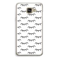 Wimpers: Samsung Galaxy A5 (2016) Transparant Hoesje