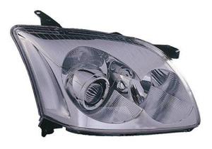 Koplamp links met knipperlicht tot 6/'06 H7+H1 inclusief stelmotor 5307963