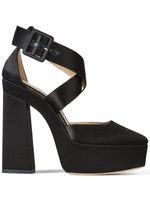 Jimmy Choo escarpins Gian 140 mm à plateforme - Noir