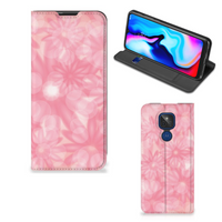 Motorola Moto G9 Play Smart Cover Spring Flowers - thumbnail