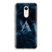 Midnight Marble: Xiaomi Redmi 5 Transparant Hoesje Midnight Marble: Xiaomi Redmi 5 Transparant Hoesje