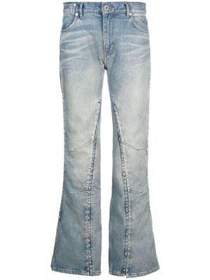 Y/Project jean Hook And Eye à coupe droite - Bleu