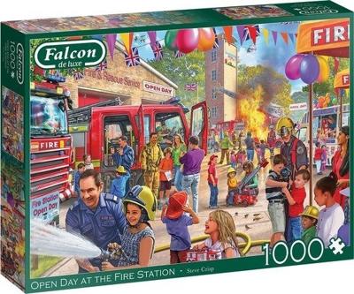 Open Day at the Fire Station Puzzel 1000 Stukjes