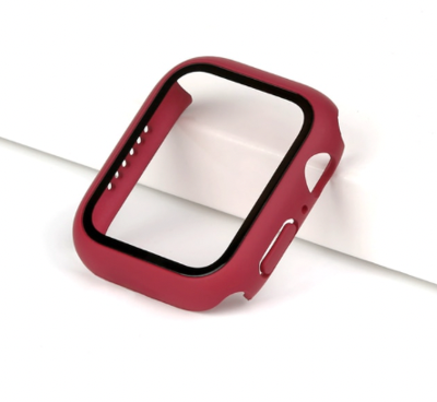 Apple Watch Hardcase Clypeo - Wijnrood - 42mm (Apple Watch 1 t/m 3)