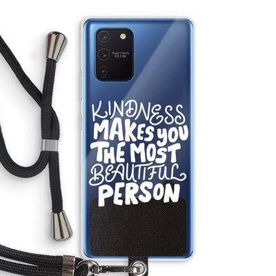 The prettiest: Samsung Galaxy Note 10 Lite Transparant Hoesje met koord