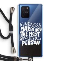 The prettiest: Samsung Galaxy Note 10 Lite Transparant Hoesje met koord