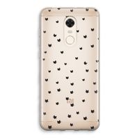 Kleine kattenkopjes: Xiaomi Redmi 5 Transparant Hoesje