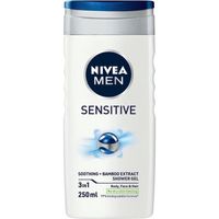 Men Sensitive 3in1 Douchegel - Gezicht, lichaam en haar - 250ml - thumbnail